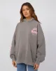 All About Eve Santa Monica Hoodie Charcoal sold by Shine On