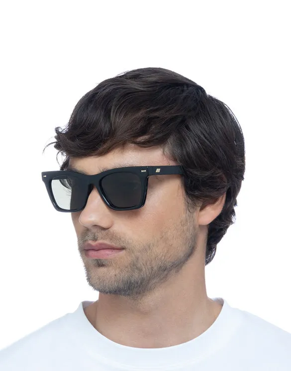Le Specs Chante Sunglasses Black sold by Shine On