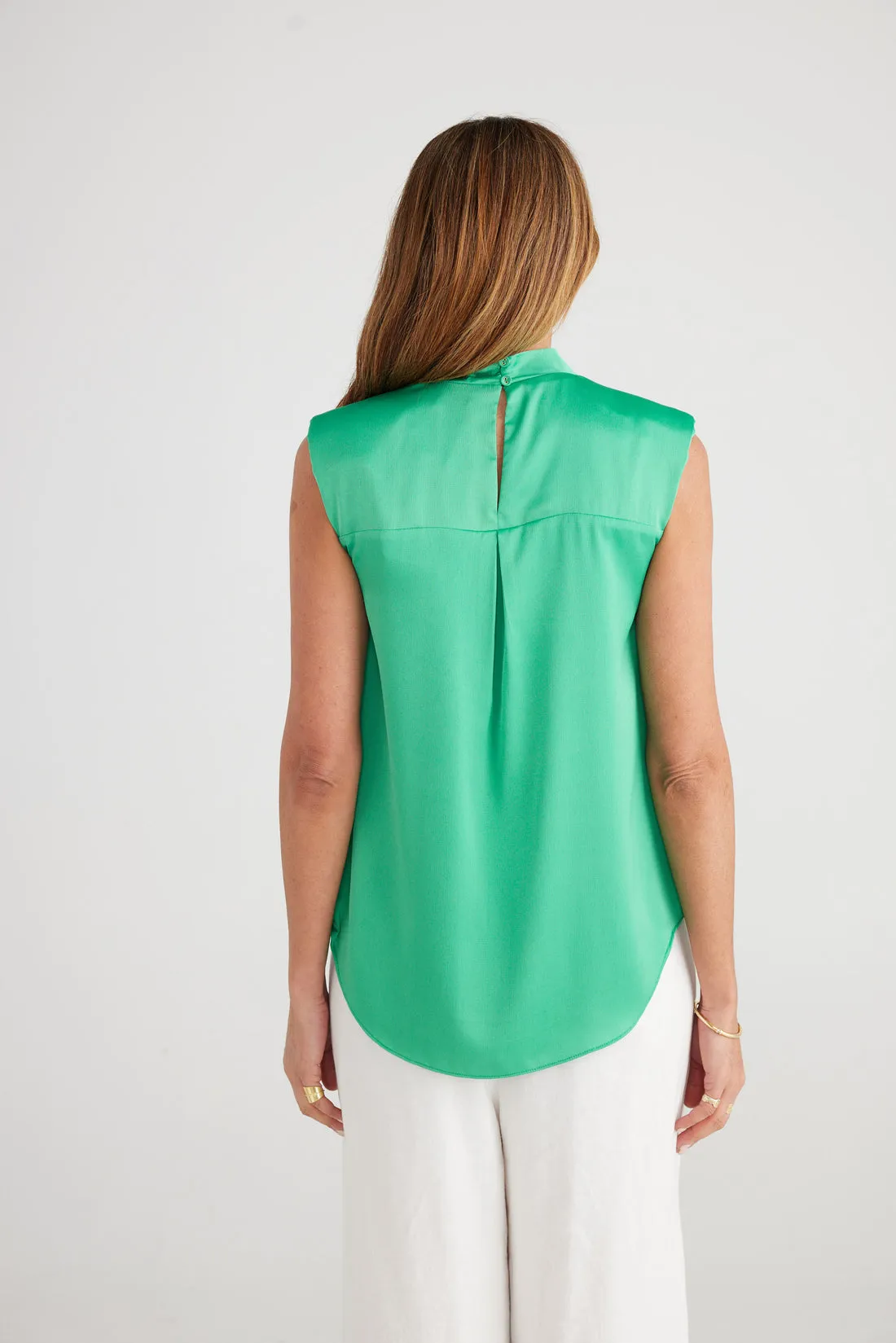 Brave+True Jana Top Green sold by Shine On product image thumbnail 4