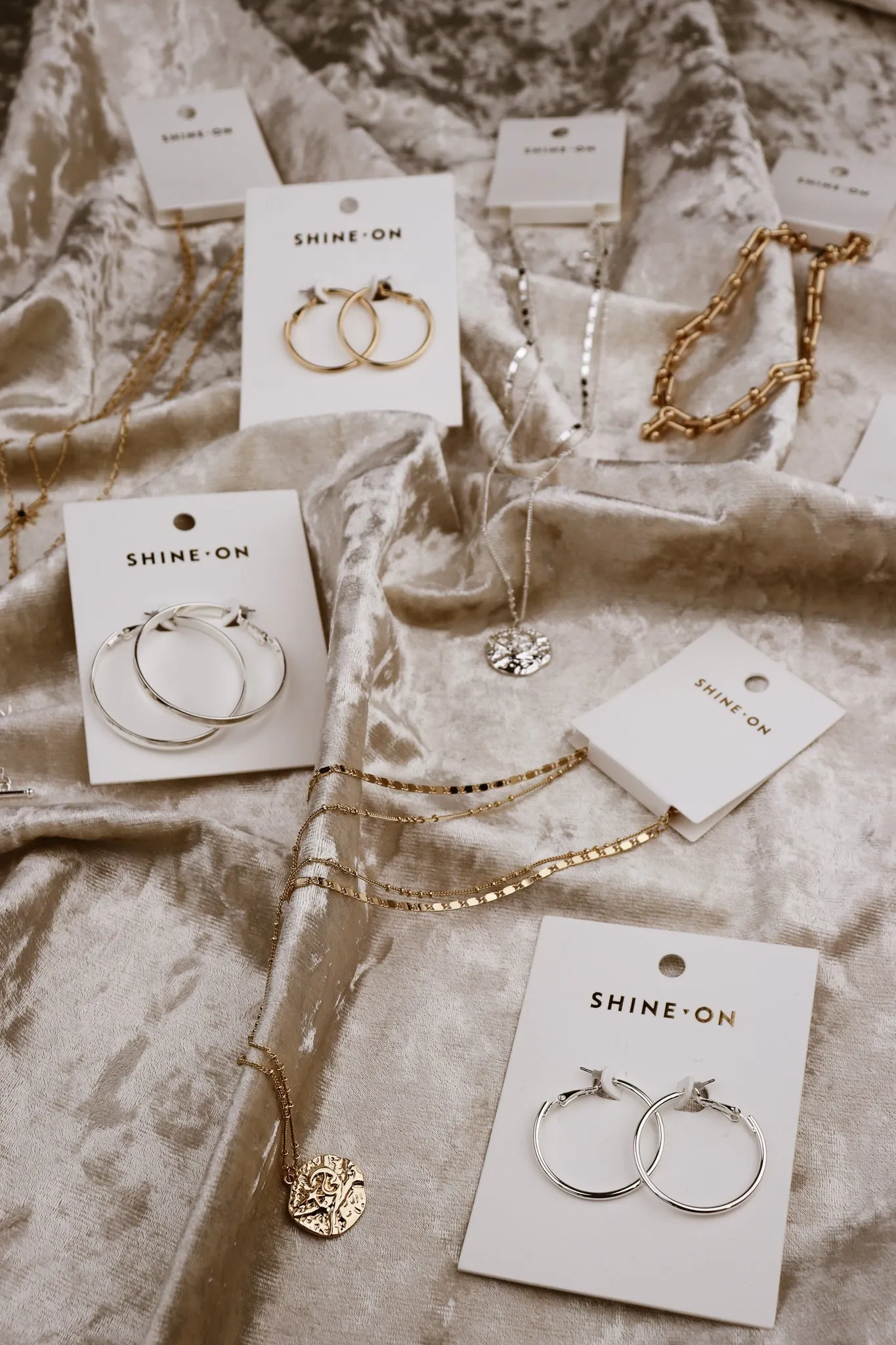 Shine On Label Small Hoop Gold sold by Shine On product image thumbnail 4