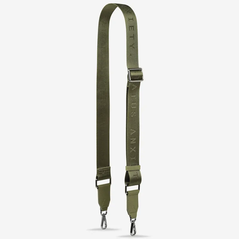 Status Anxiety Without You Bag Strap Khaki sold by Shine On
