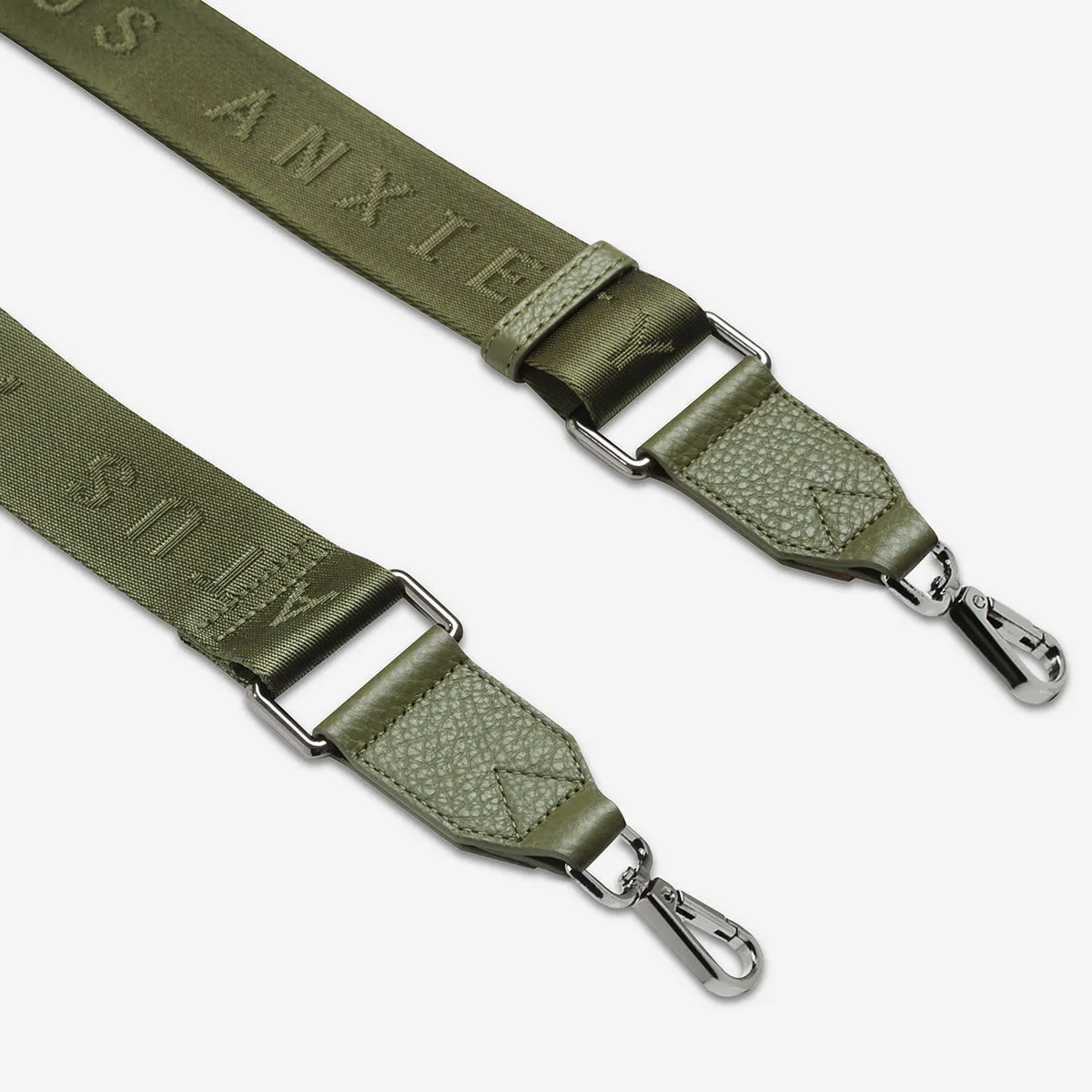 Status Anxiety Without You Bag Strap Khaki sold by Shine On product image thumbnail 3
