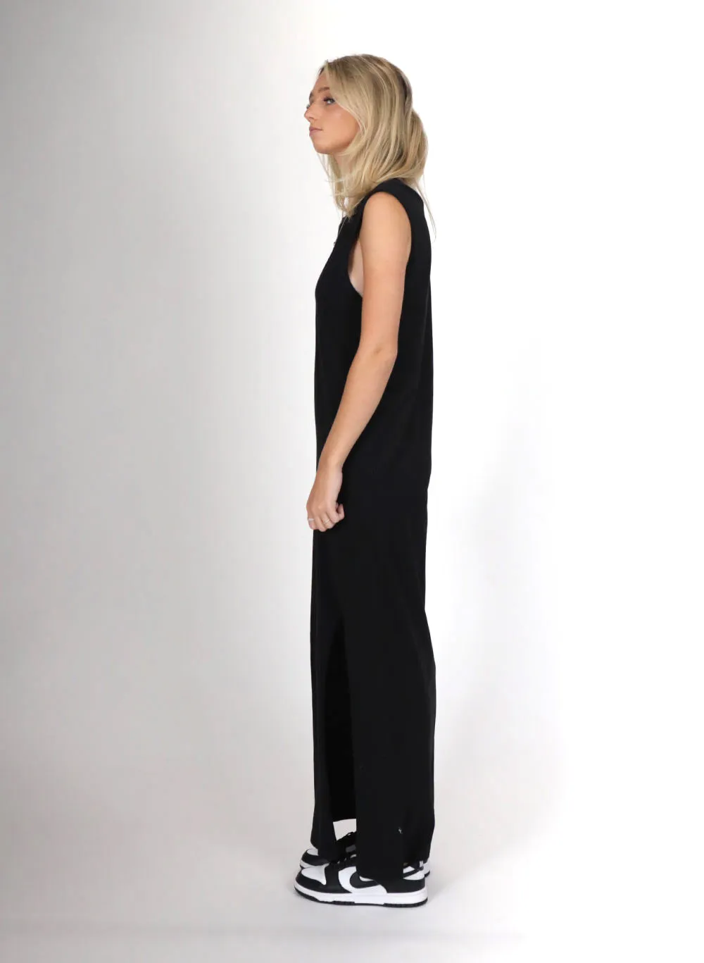 Federation Mimi Maxi Drawn Dress Black sold by Shine On product image thumbnail 4