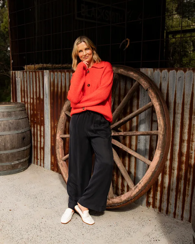 Elm Callie Wide Leg Pant Black sold by Shine On