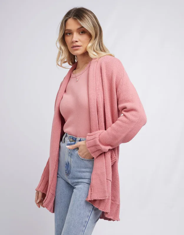 All About Eve Bonnie Knit Cardigan Rose sold by Shine On
