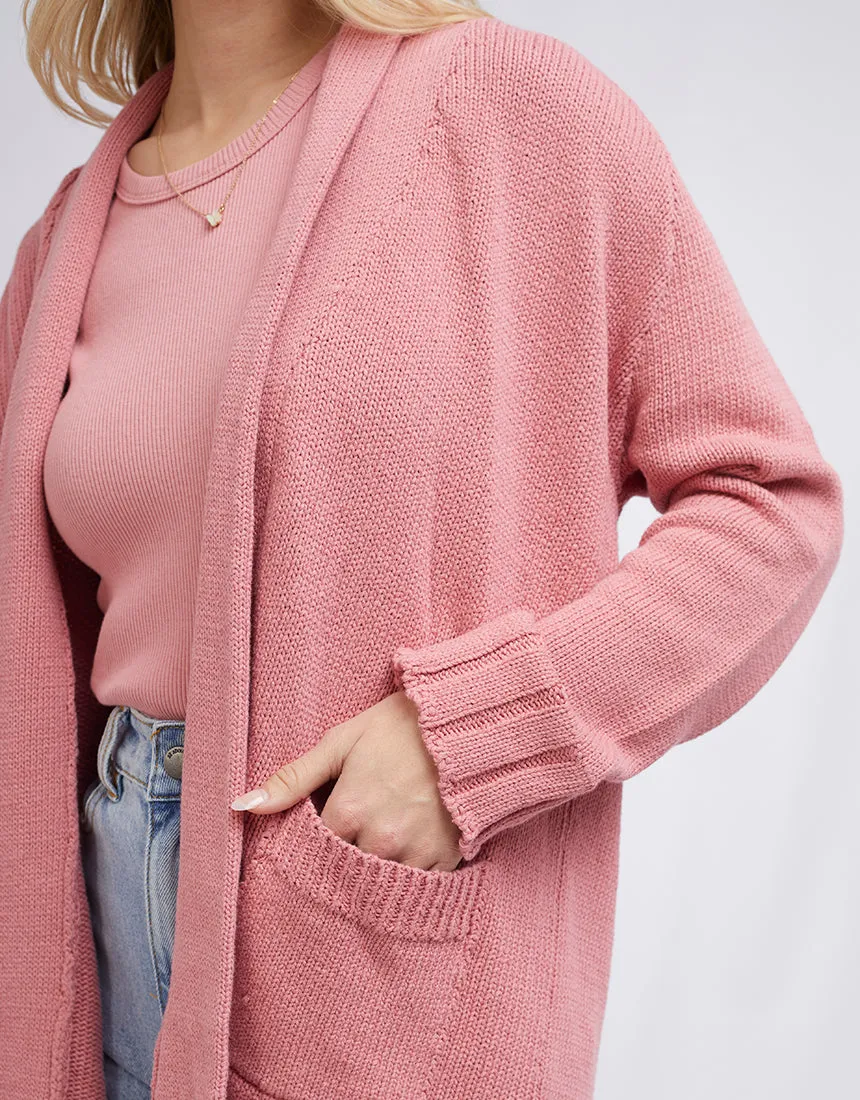 All About Eve Bonnie Knit Cardigan Rose sold by Shine On product image thumbnail 3