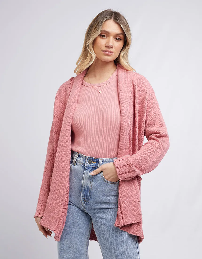 All About Eve Bonnie Knit Cardigan Rose sold by Shine On product image thumbnail 2
