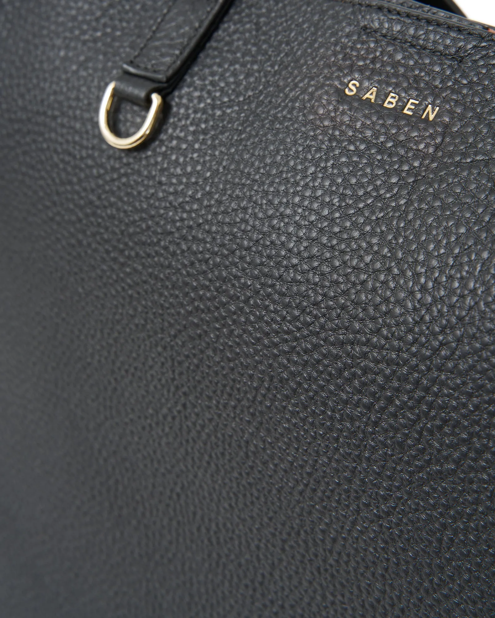 Saben Tilbury Shoulder Bag Black + Bronze Foil sold by Shine On product image thumbnail 5