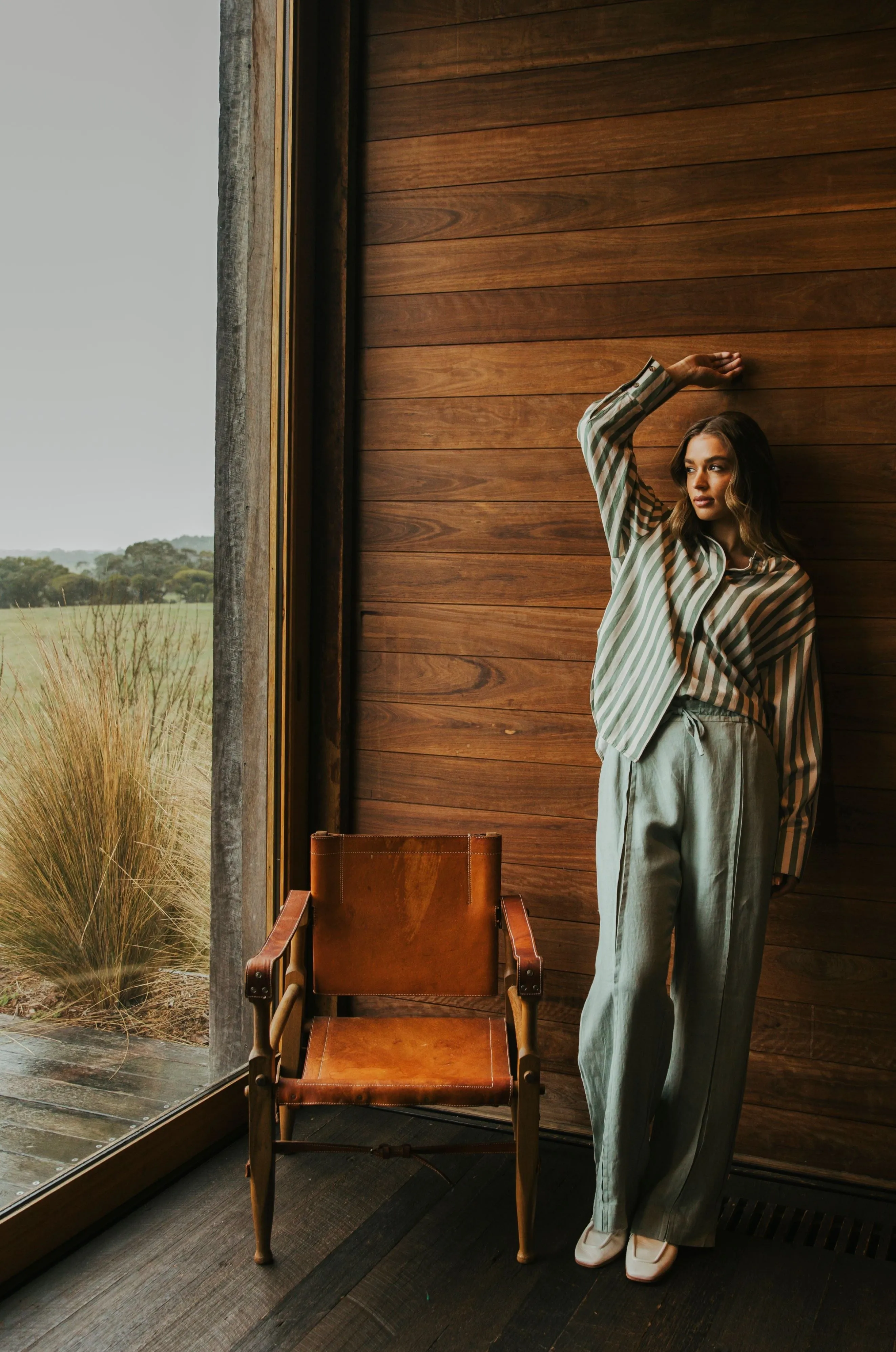 Foxwood Naples Pant Sage Green sold by Shine On