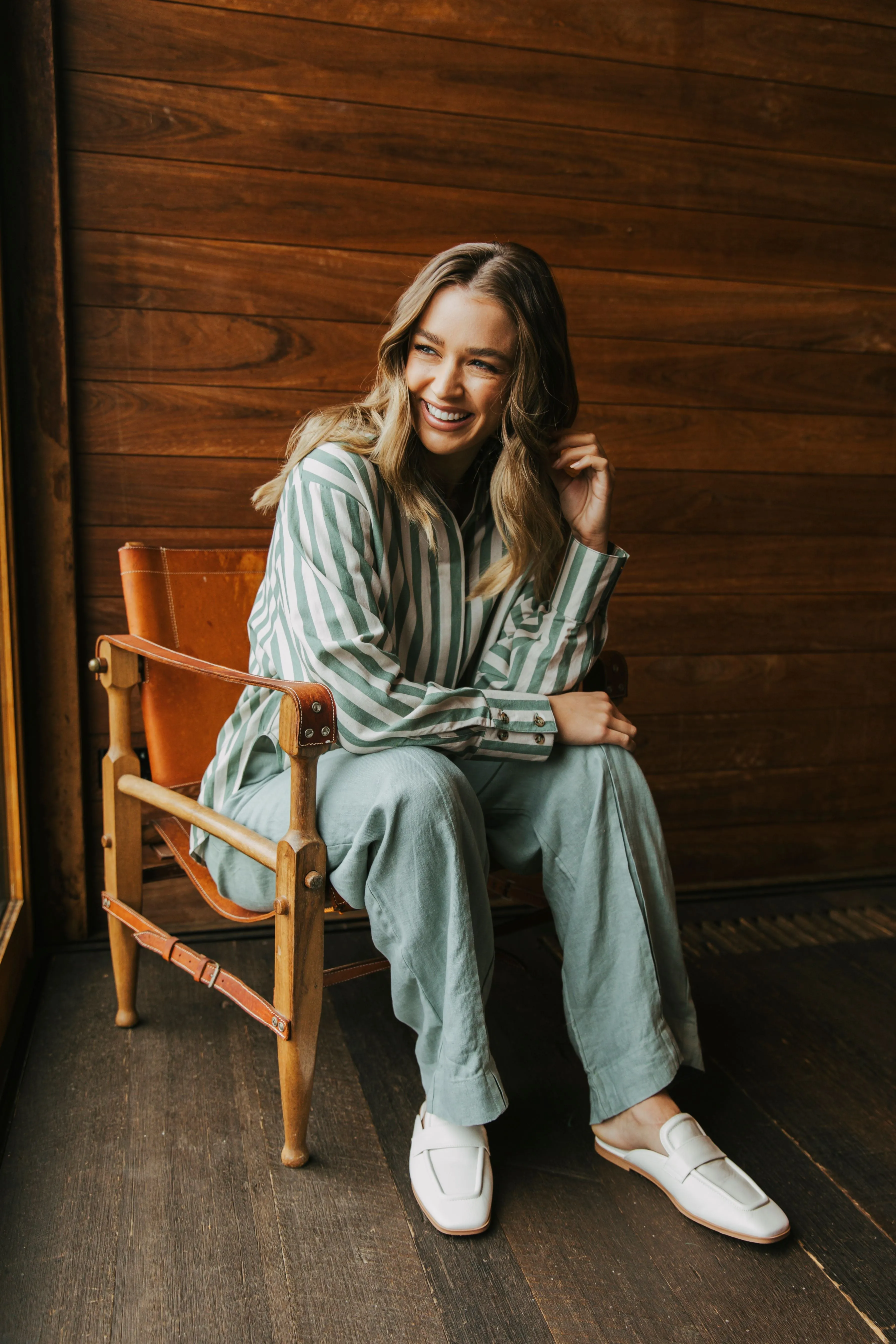 Foxwood Naples Pant Sage Green sold by Shine On product image thumbnail 2