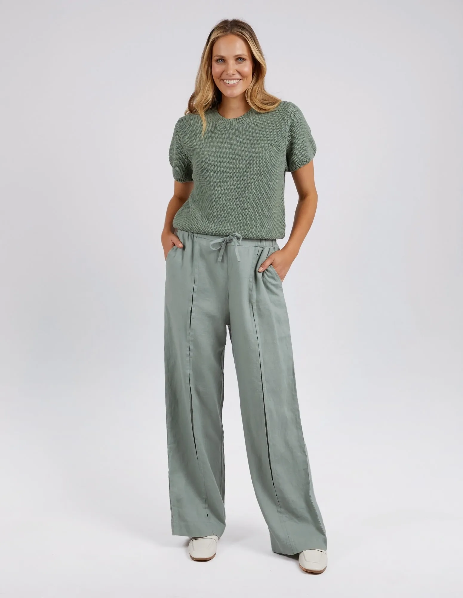 Foxwood Naples Pant Sage Green sold by Shine On product image thumbnail 4