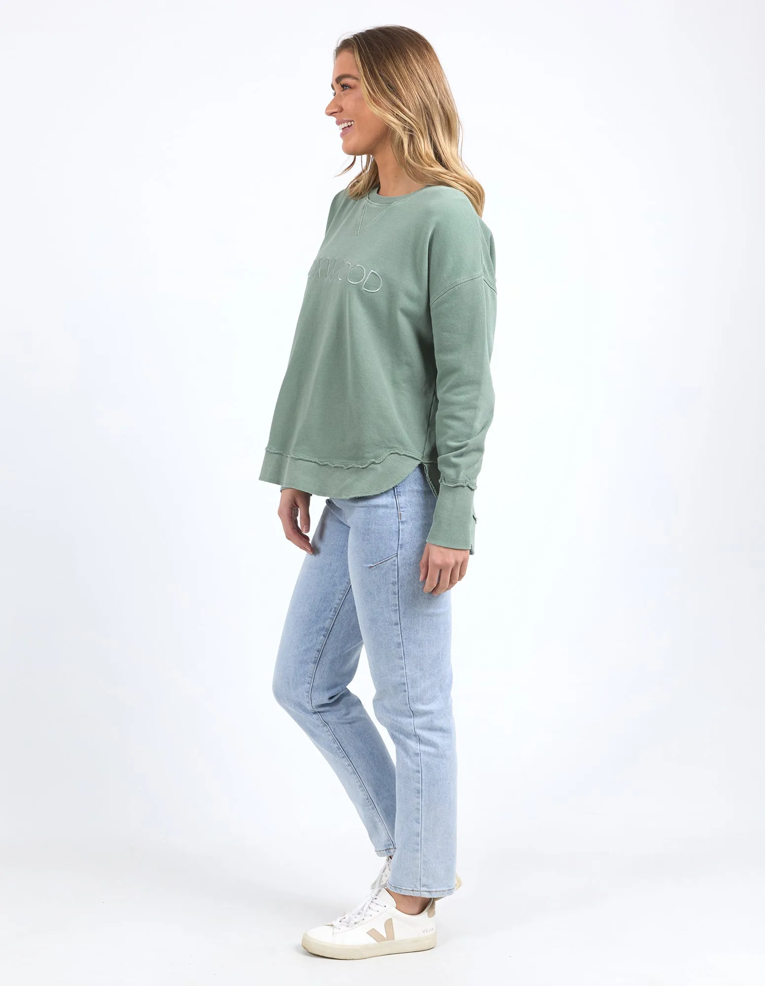 Foxwood Simplified Crew Sage sold by Shine On product image thumbnail 5