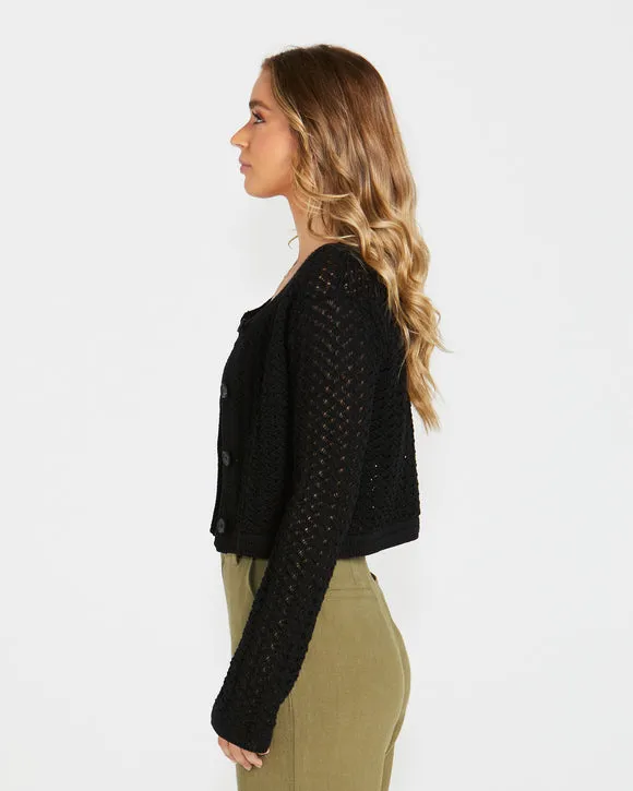 Sass Talullah Cardi Black sold by Shine On product image thumbnail 3