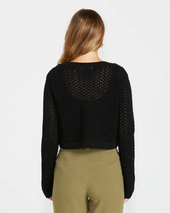 Sass Talullah Cardi Black sold by Shine On product image thumbnail 4