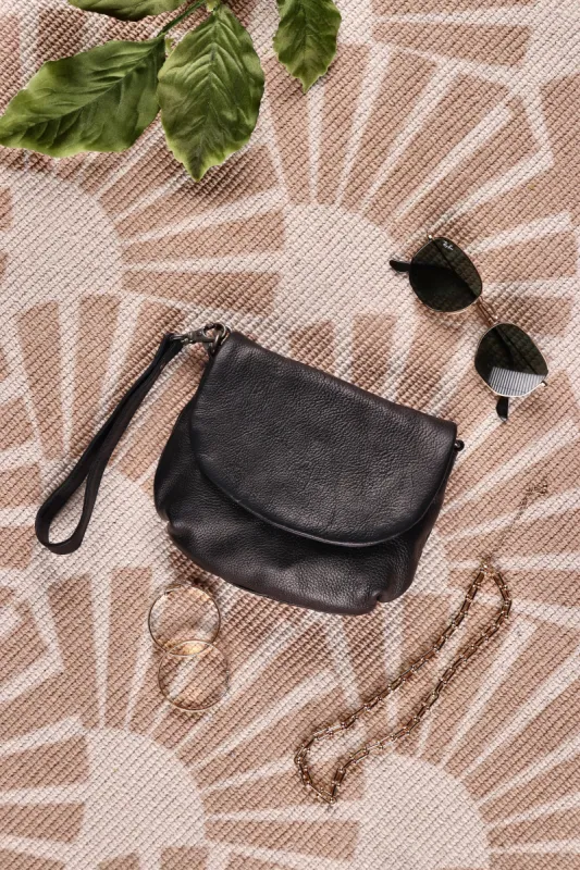 Dusky Robin Zoe Bag Clutch Black sold by Shine On
