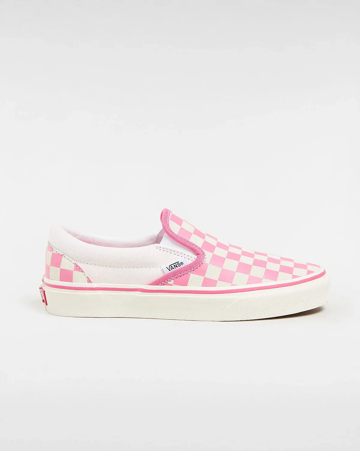 Vans Classic Slip-On Checkerboard Pink/True White sold by Shine On product image thumbnail 4