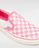 Vans Classic Slip-On Checkerboard Pink/True White sold by Shine On