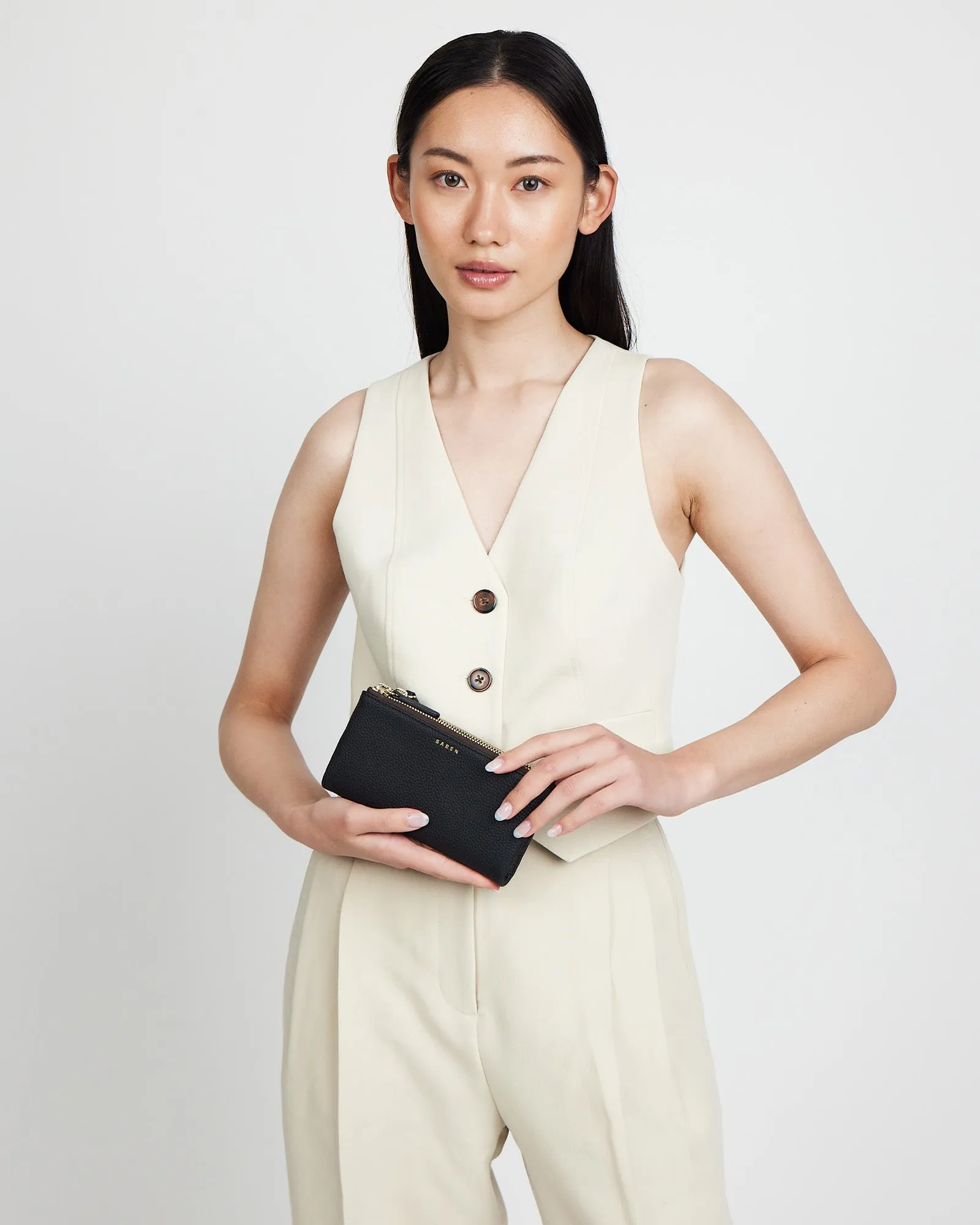 Saben Sam Wallet Black sold by Shine On