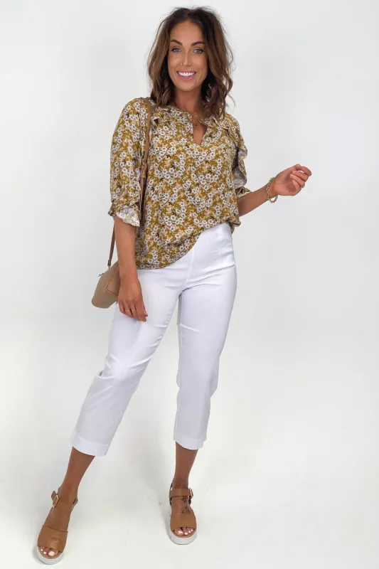 Threadz Basic Pant White sold by Shine On