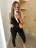 Shine On Label Cropped Sculpt Jeans Black sold by Shine On