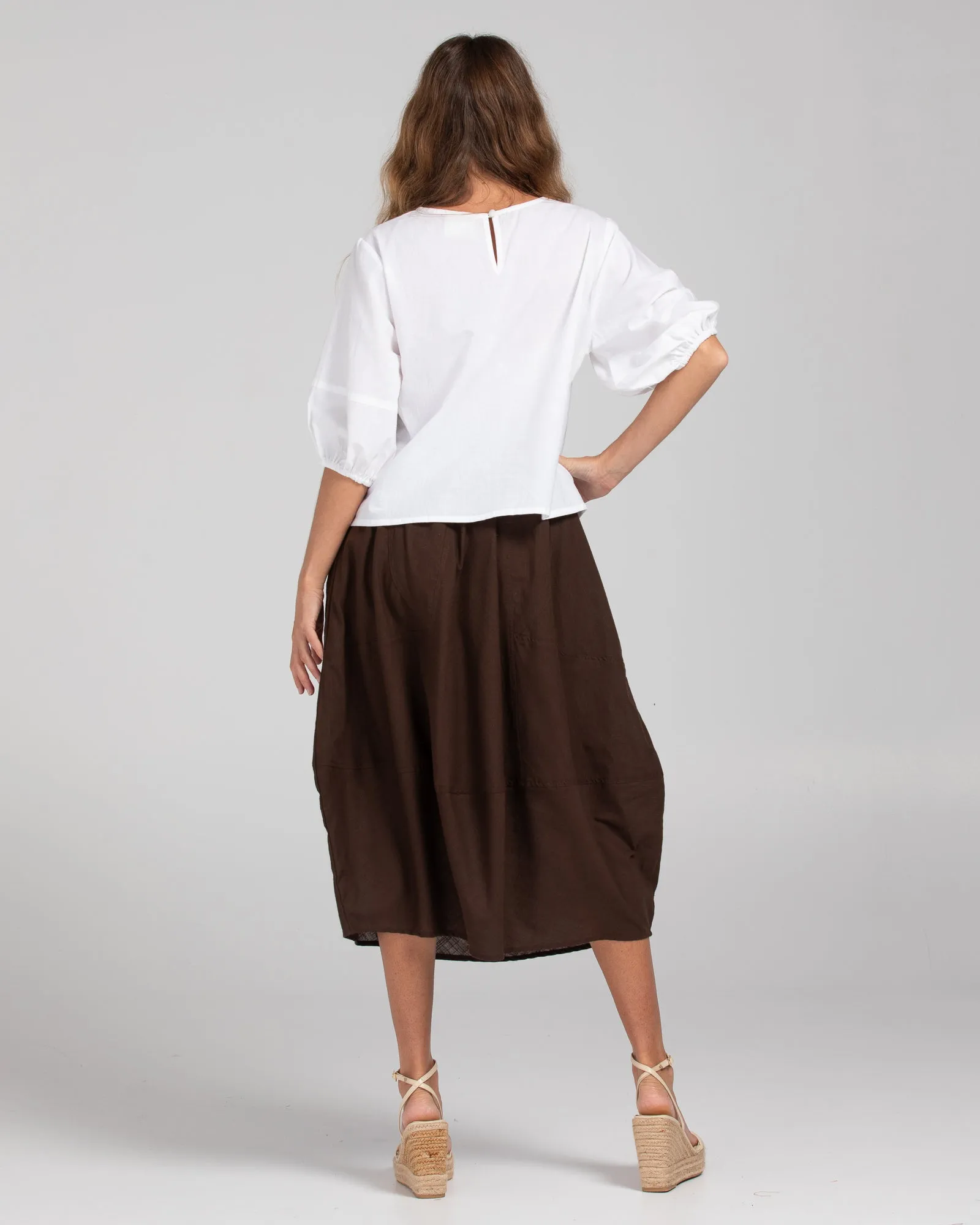 Boom Shankar Guru Skirt Ground Coffee sold by Shine On product image thumbnail 5