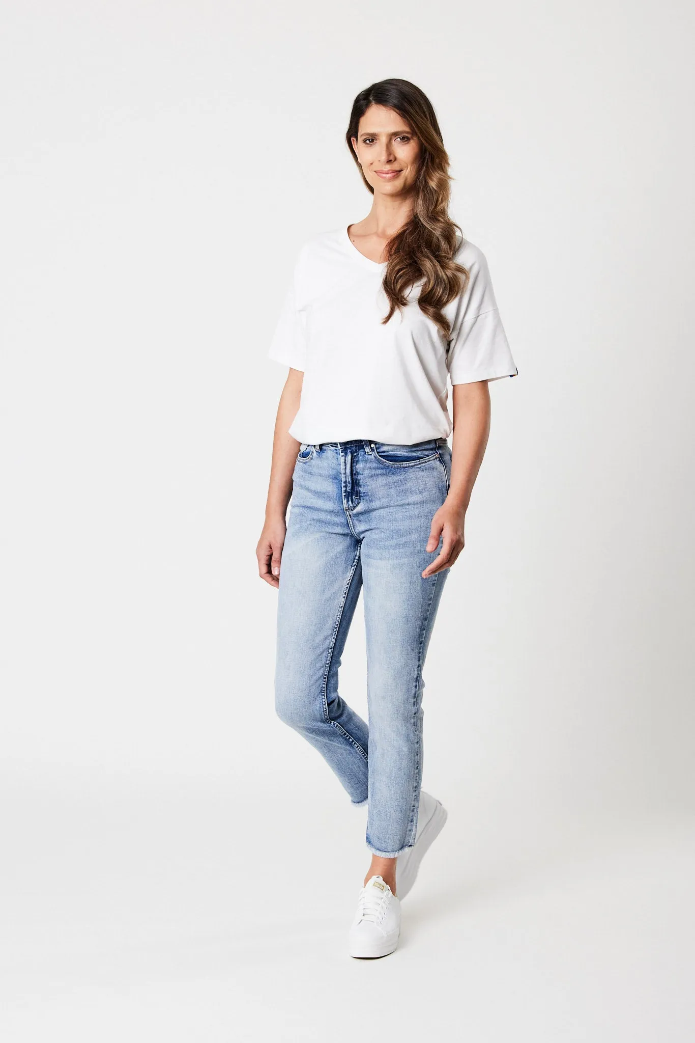 Shine On Label Asher Straight Leg Jean Indigo sold by Shine On product image thumbnail 5