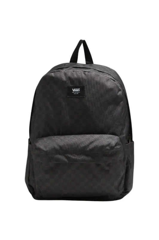 Vans Mens Old Skool H20 Check Backpack Black Charcoal sold by Shine On