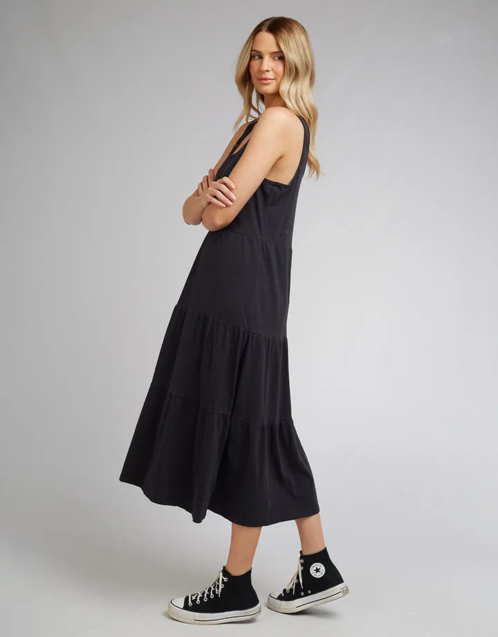 All About Eve Linen Blend Midi Dress Black sold by Shine On product image thumbnail 5