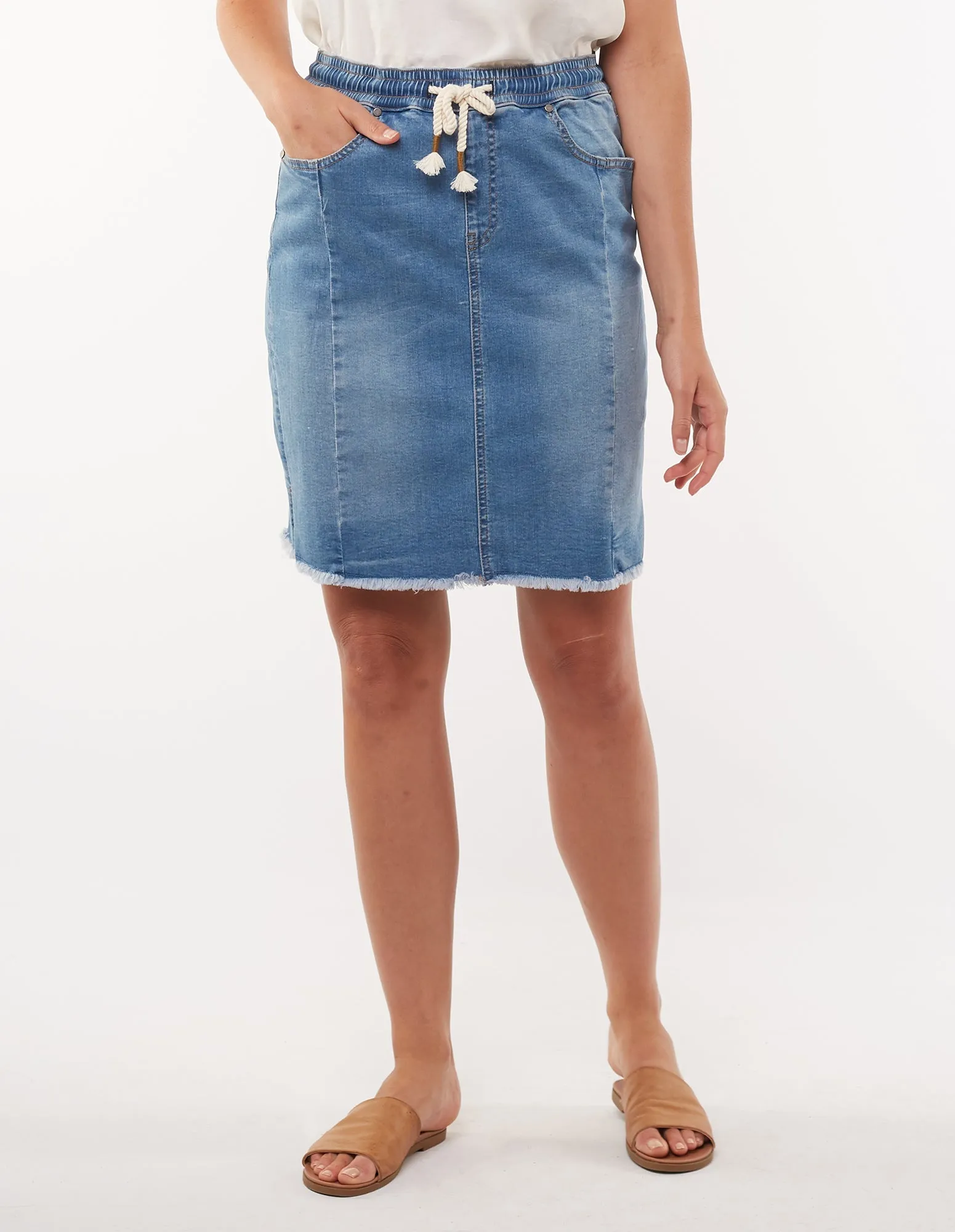 Foxwood Dixie Denim Skirt sold by Shine On product image thumbnail 3
