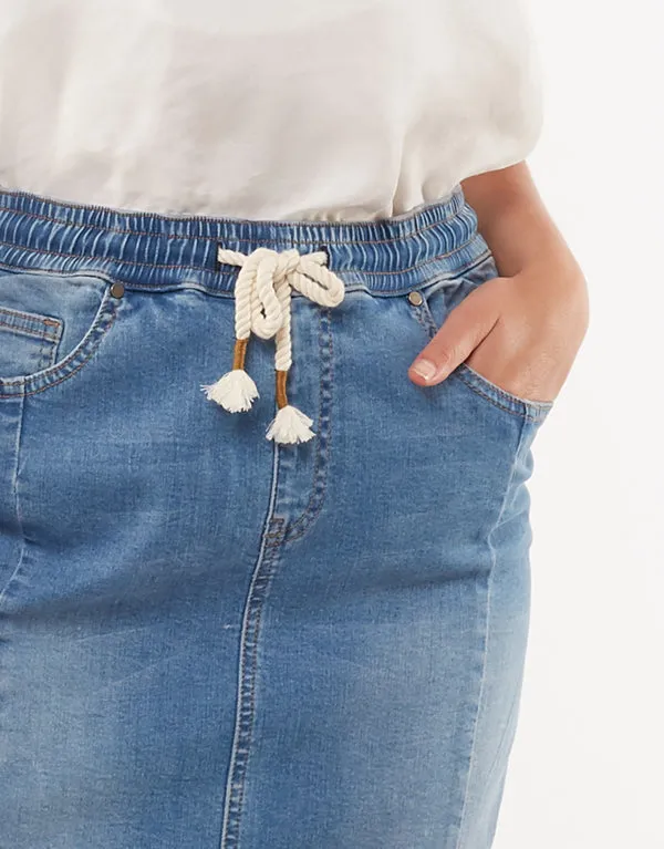 Foxwood Dixie Denim Skirt sold by Shine On product image thumbnail 2