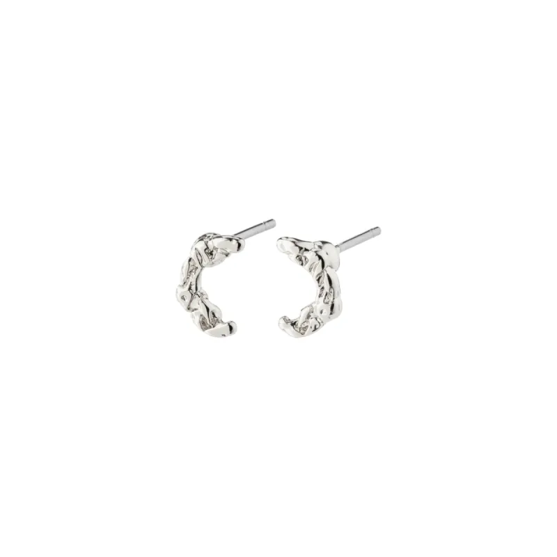 Pilgrim Remy Recycled Earrings Silver Plated sold by Shine On