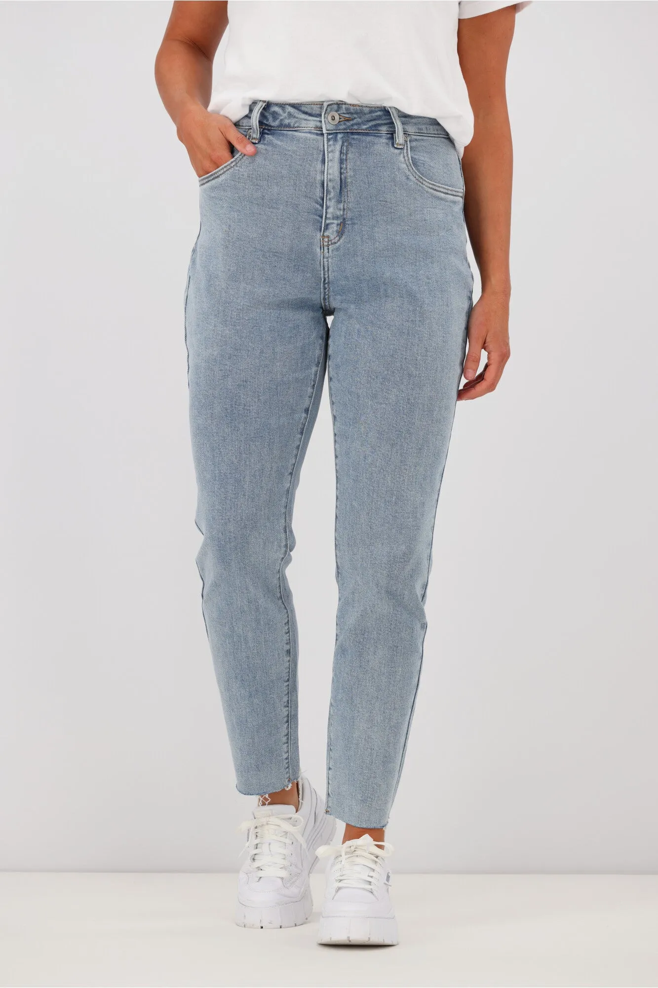 Little White Lie Billy Boyfriend Jean Light Blue sold by Shine On product image thumbnail 2