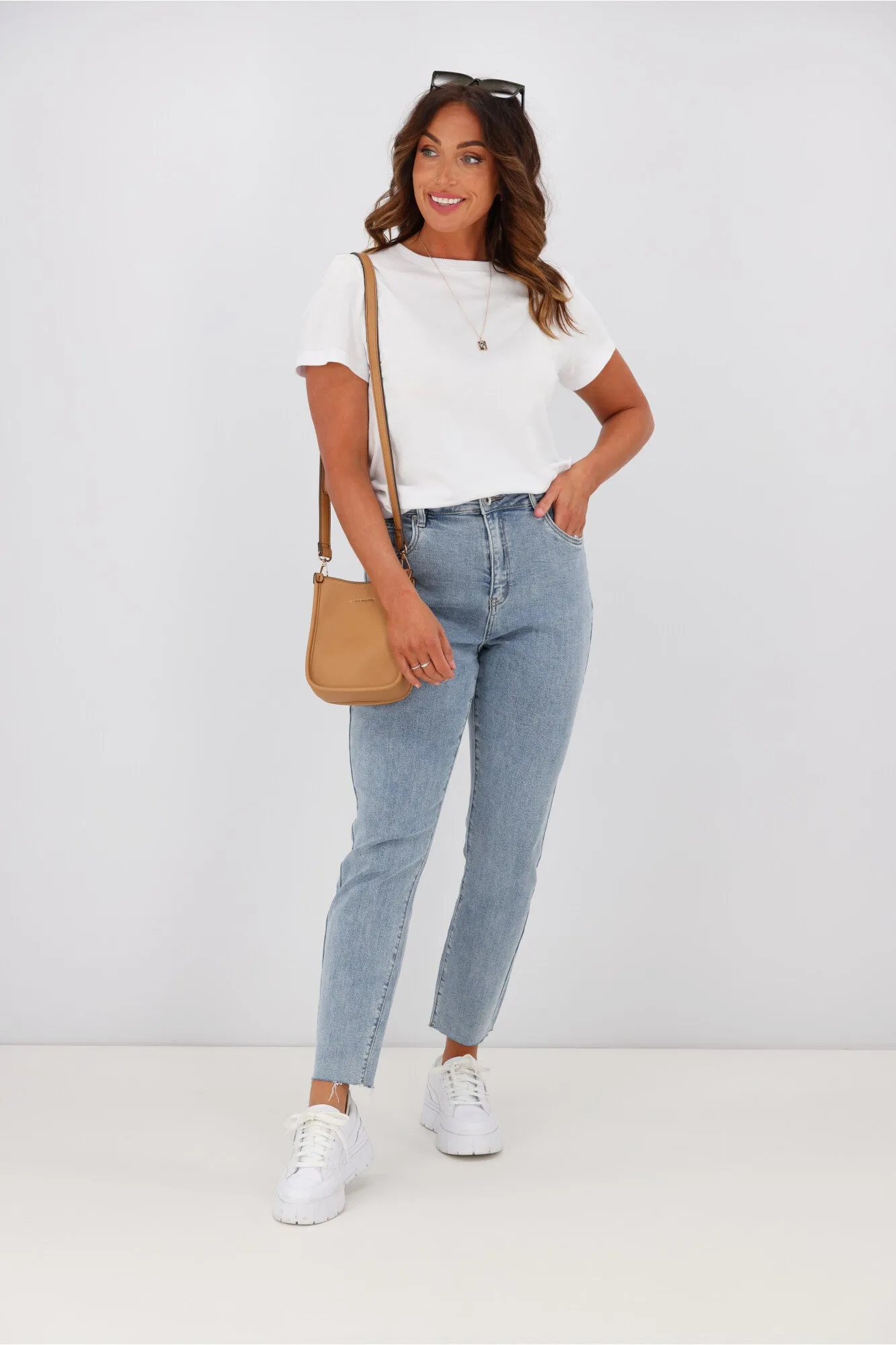 Little White Lie Billy Boyfriend Jean Light Blue sold by Shine On product image thumbnail 5