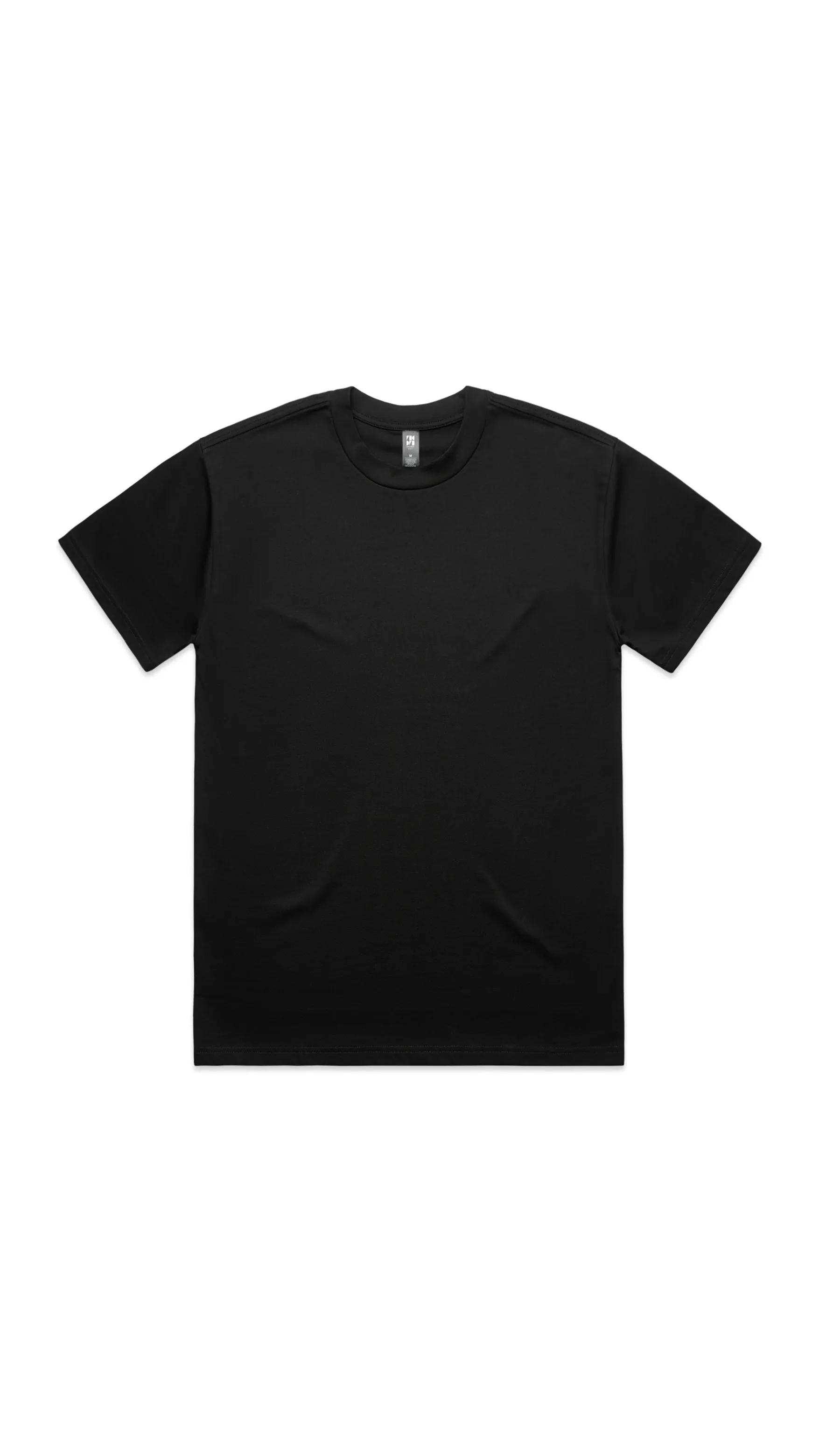 AS Colour Mens Heavy Tee Black sold by Shine On