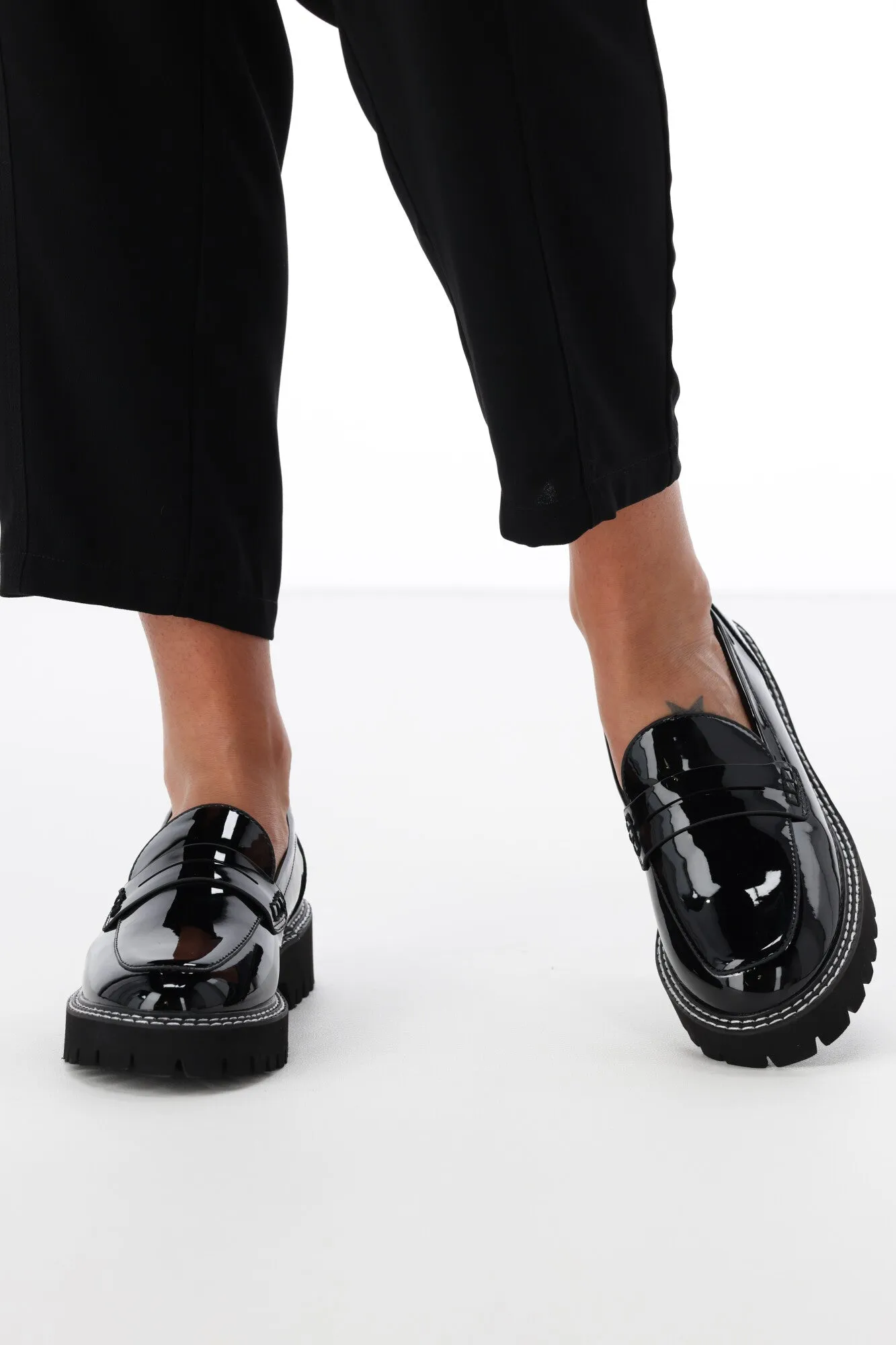 Verali Neo Chunky Loafer Black Patent sold by Shine On product image thumbnail 2