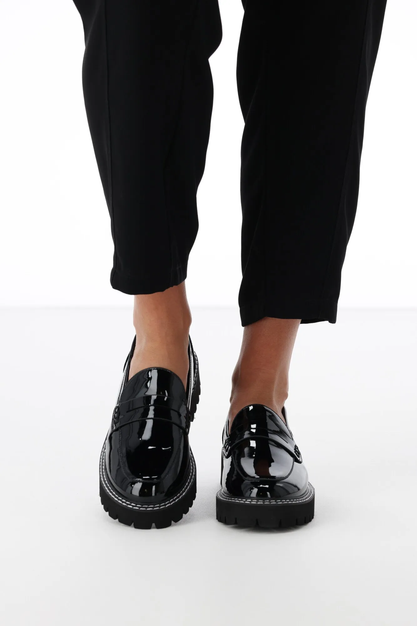 Verali Neo Chunky Loafer Black Patent sold by Shine On product image thumbnail 3
