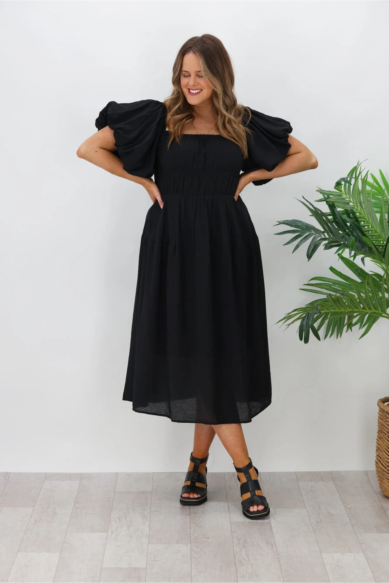 Pink Diamond Alice Dress Black sold by Shine On product image thumbnail 5