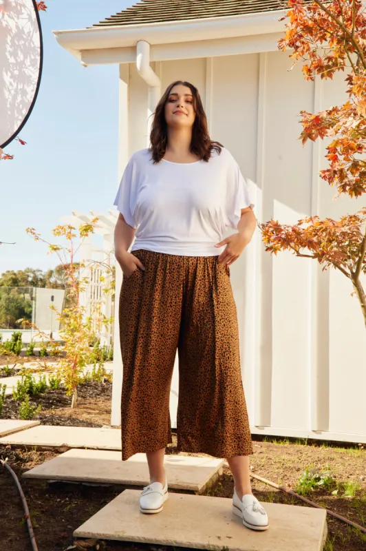 Betty Basics Bianca Pant Wild Print sold by Shine On