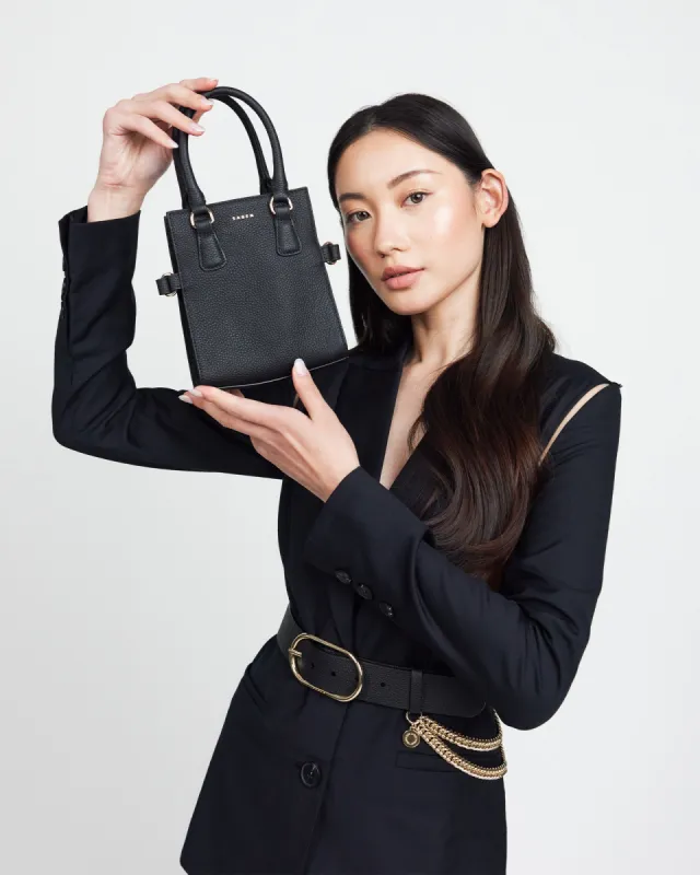 Saben Bianca Crossbody Black sold by Shine On