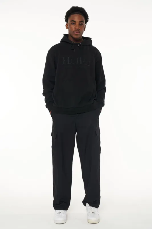 Huffer Mens True Hood 350 Basis Black sold by Shine On