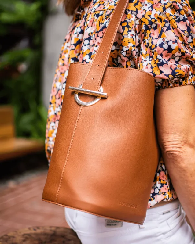 Louenhide Heidi Shoulder Bag Tan sold by Shine On