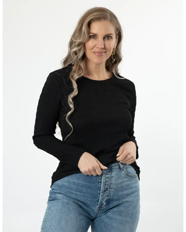 Stella + Gemma Haven Top Black sold by Shine On