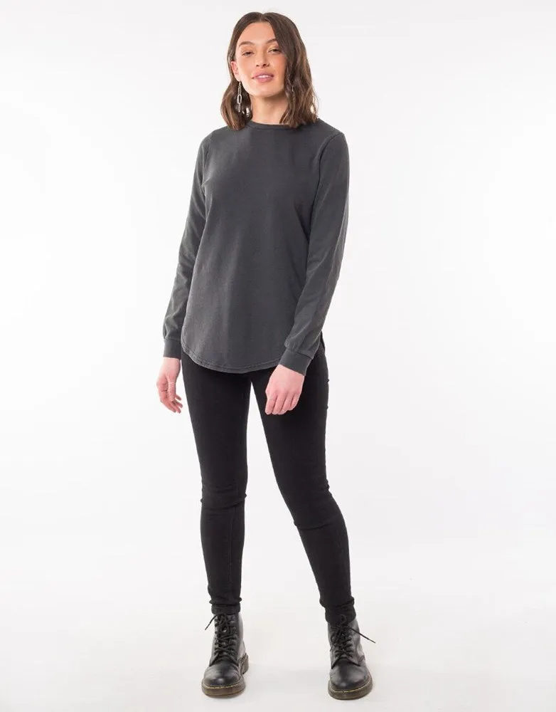 Silent Theory Classic Crew Acid Black sold by Shine On