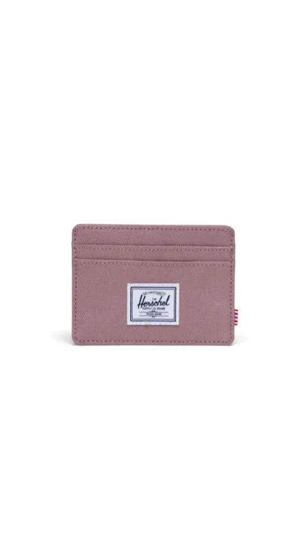 Herschel Charlie Cardholder Ash Rose sold by Shine On