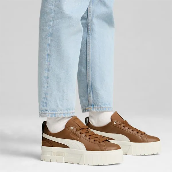 Puma Mayze Luxe Sneaker Coffee sold by Shine On product image thumbnail 3