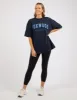 Foxwood Authentic Originals Tee Navy sold by Shine On