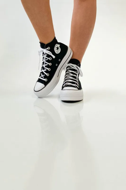 Converse Chuck Taylor All Star Lift High Black sold by Shine On