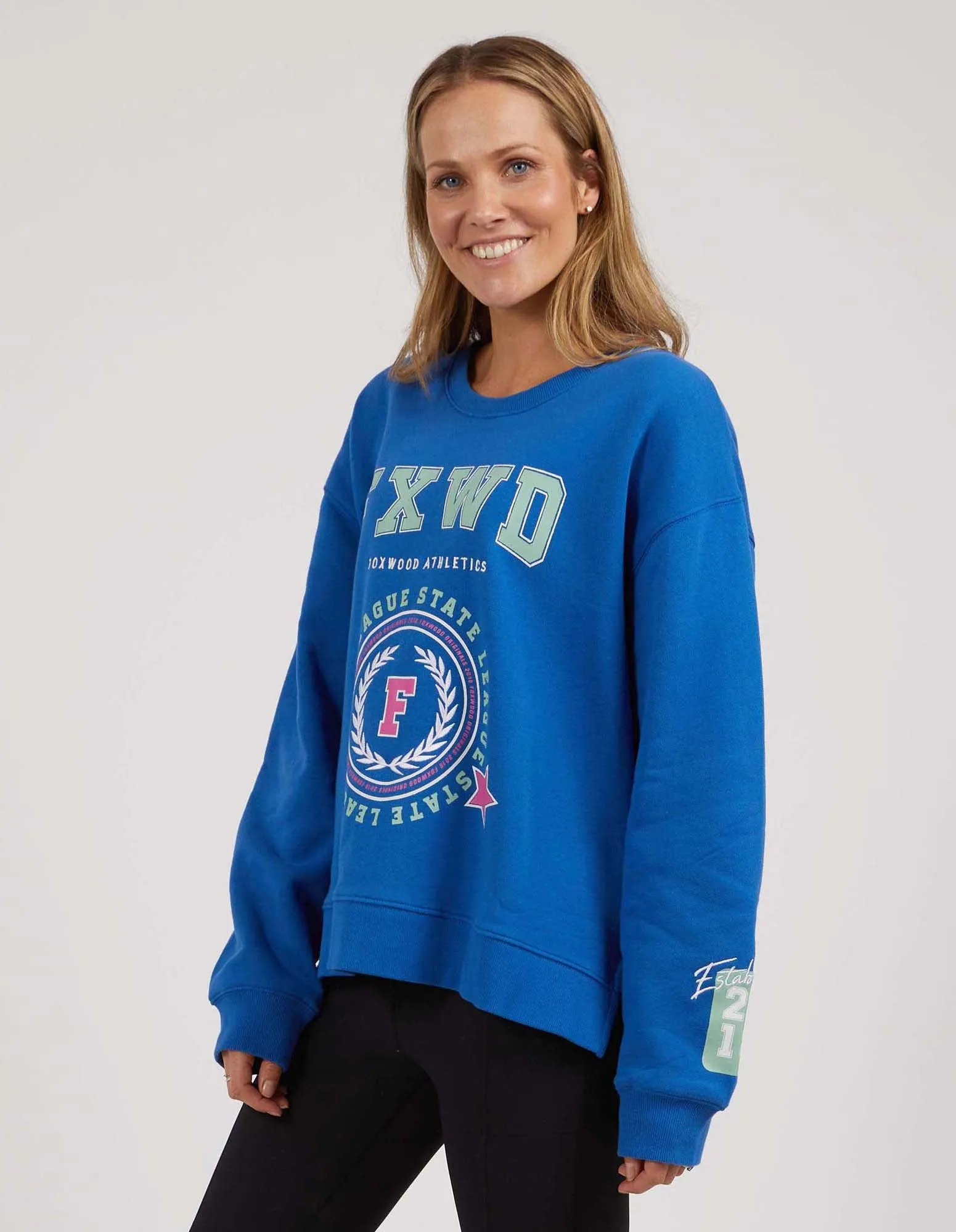 Foxwood Get There Crew Blue sold by Shine On product image thumbnail 5