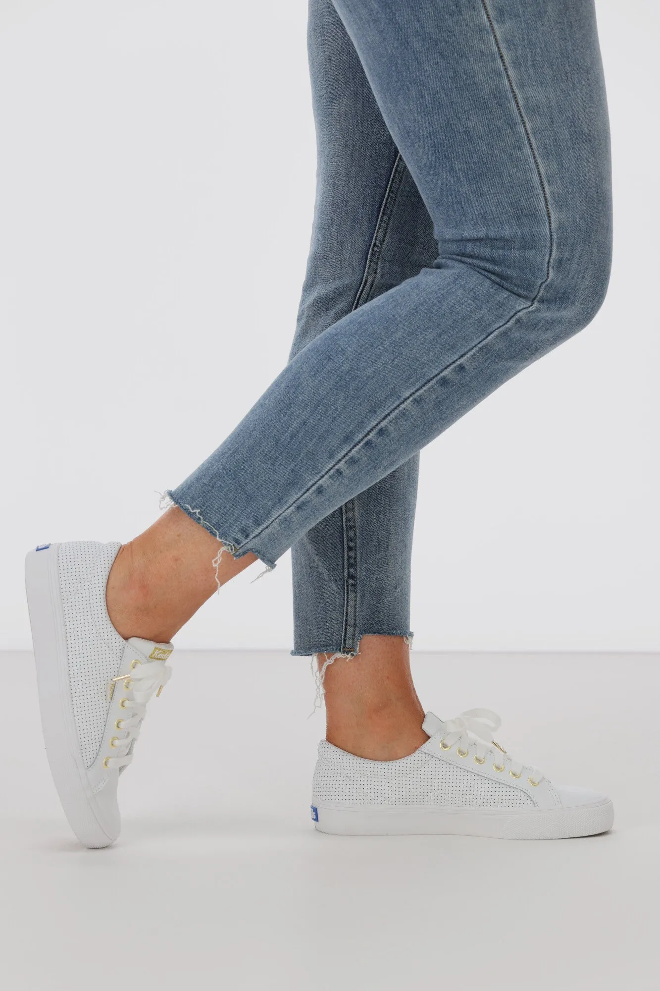 Keds Jump Kick Leather Sneaker White sold by Shine On product image thumbnail 5