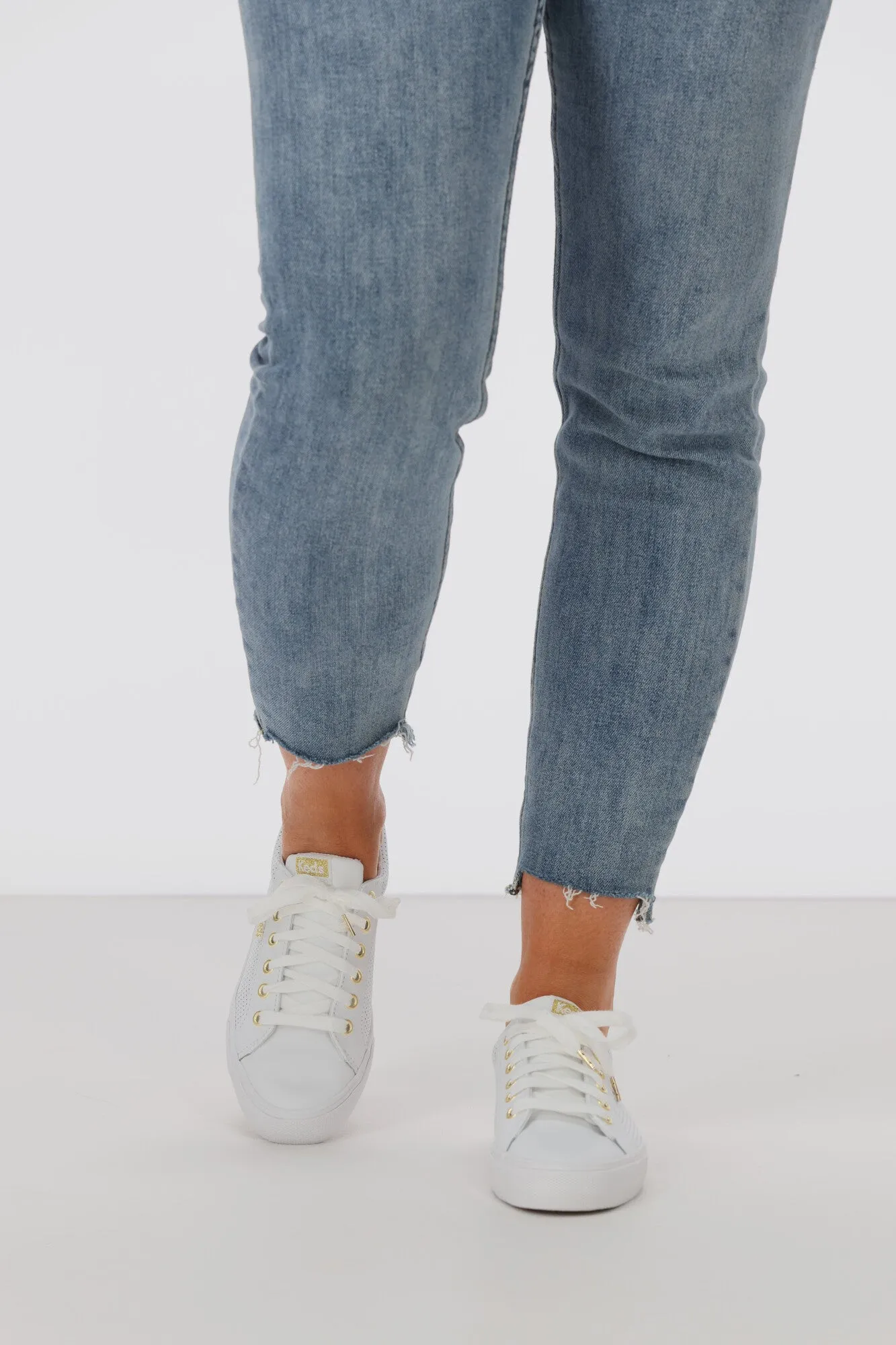 Keds Jump Kick Leather Sneaker White sold by Shine On product image thumbnail 2